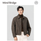 Mind 外套 复古高级感羊毛混纺双面呢短款 Bridge2025秋冬新款 男士
