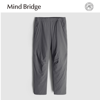 Mind Bridge羽绒裤男士冬季2024新款休闲裤加绒加厚长裤男裤保暖