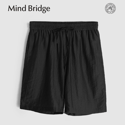 Mind Bridge2026夏季高端户外莱赛尔混纺凉感亲肤透气运动短裤男