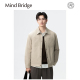 商务休闲茄克棉服 秋冬2025新款 Mind Bridge高端行政夹克外套男士