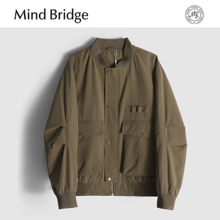 工装 Mind 2025新款 羽绒服男秋冬季 棒球服夹克外套 Bridge轻薄短款
