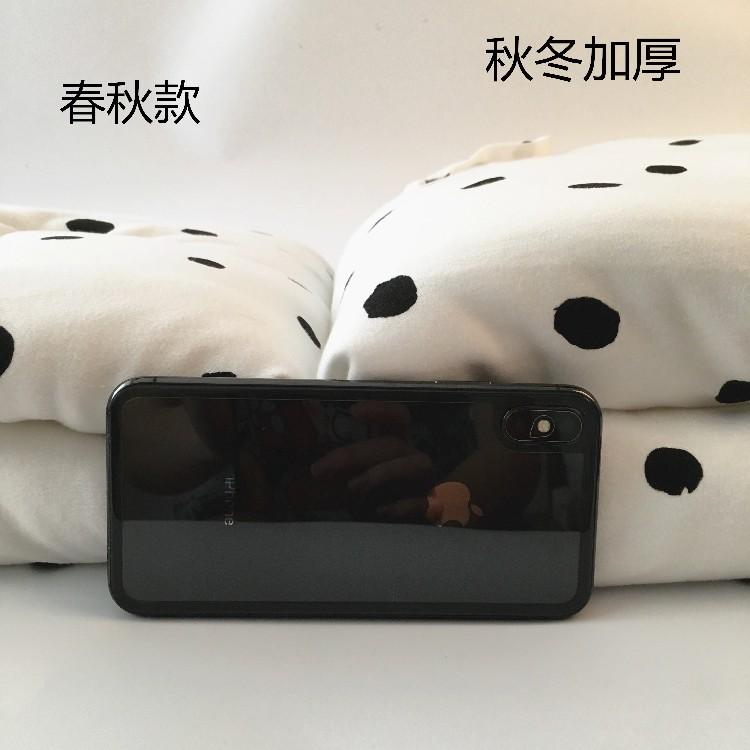 初生婴儿包巾黑色波点新生儿纯棉包被秋冬款可拆卸襁褓巾抱被加厚