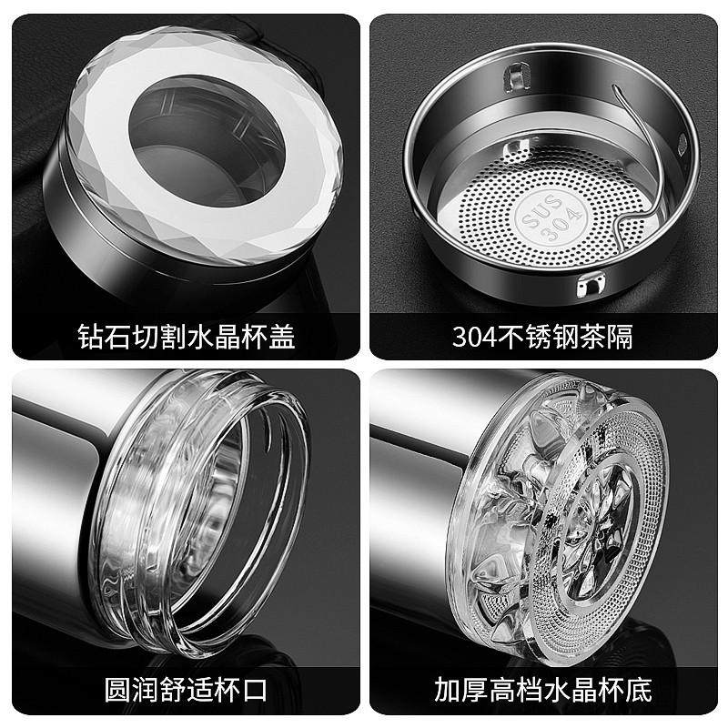 玻璃内胆保温杯大容量便携镀银水杯女办公杯子男士高档泡茶杯家用,餐饮具,保冷/保温杯,淘宝优惠券,粉丝福利购,淘宝优惠卷