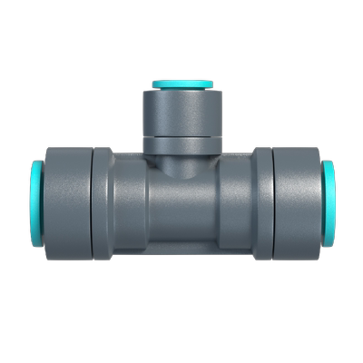 9/12mm快插中管接头配件三通弯头