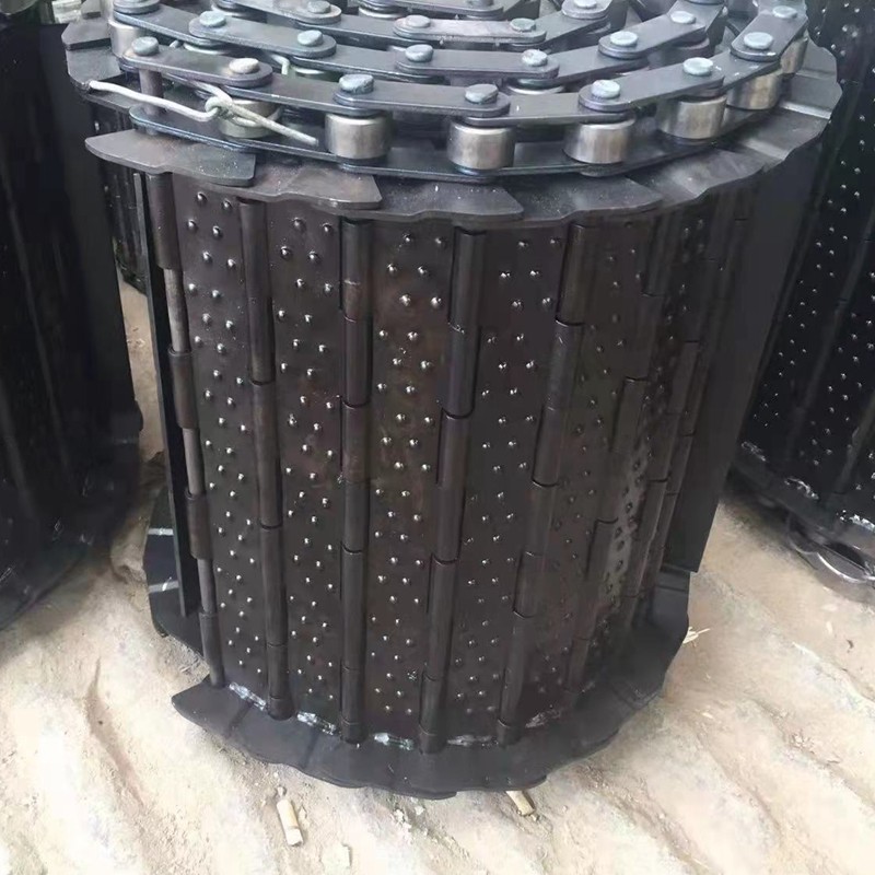 机床排屑机链板排销器链条节距传送带刮板输送机链板废料链板配件