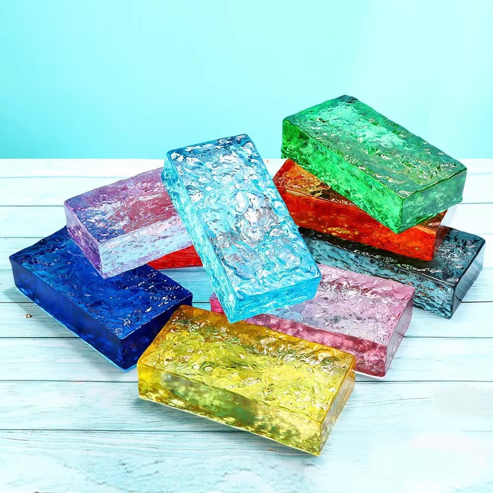 墙砖网红超白屏风水晶隔断