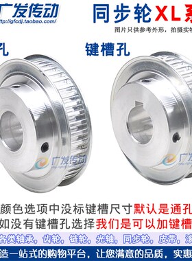 热销同步轮XL60齿/T 凸台  同步带皮轮 FBF型 槽宽11 内孔5-25 带