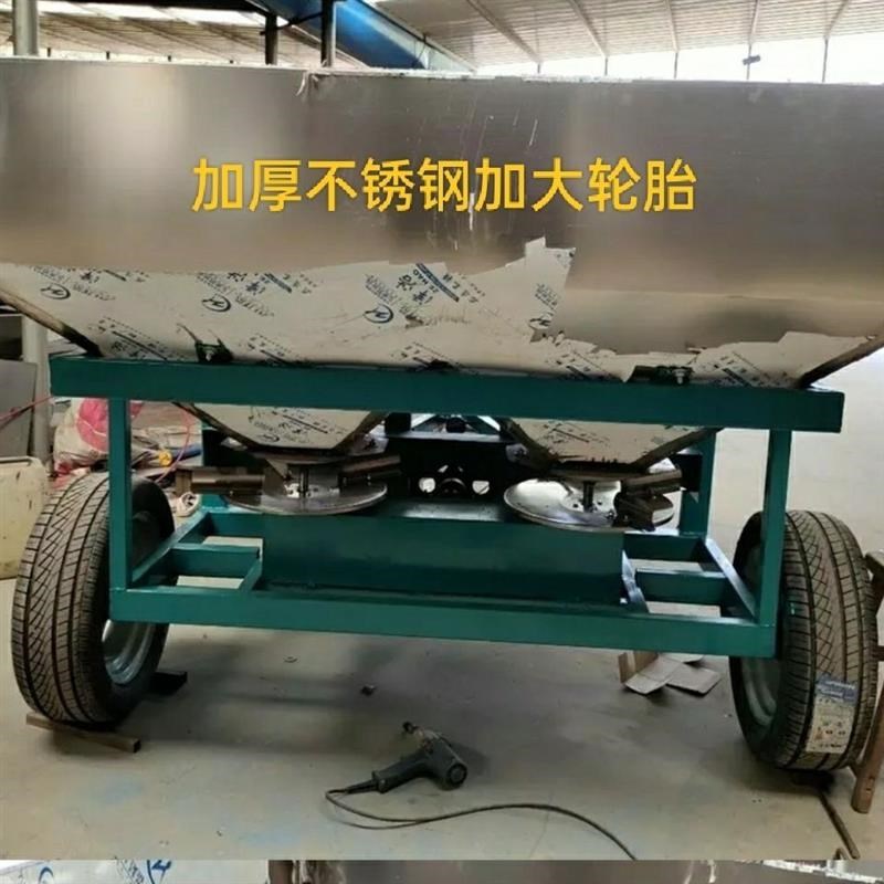 热销撒粪车撒粪机拖拉机后置鸡牛羊猪粪抛粪机Q发酵农家肥有机肥