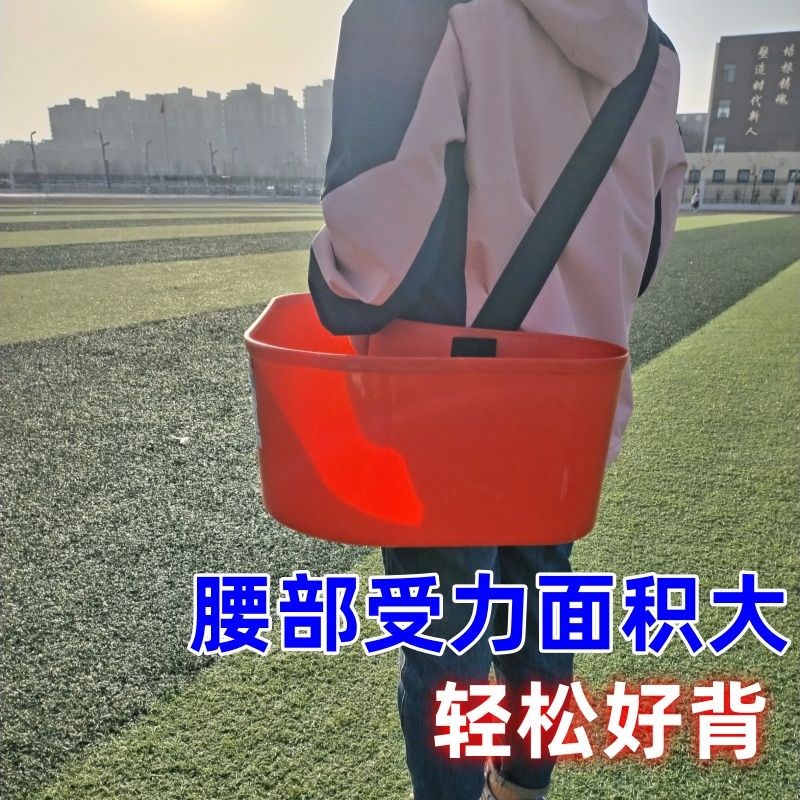 热销水果蔬菜采摘施肥神器人工肩背式撒肥R料桶撒饲料专用桶