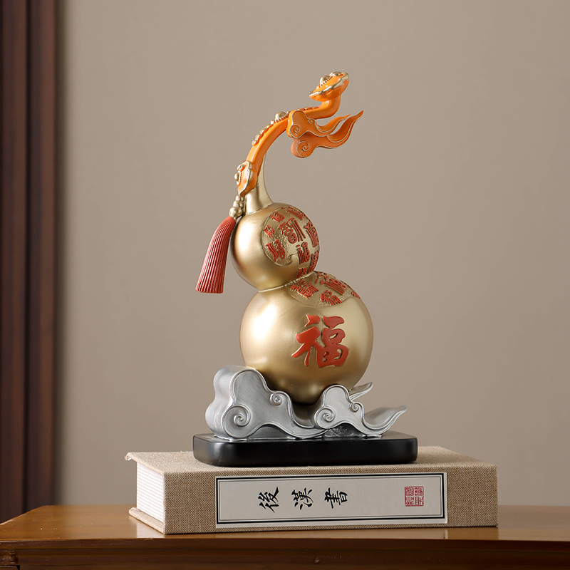 速发八方来财富贵福禄葫喜财双全寿芦摆件装厅高端客饰玄关办公室
