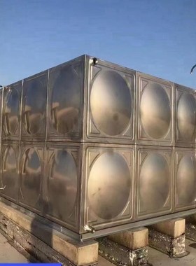 速发商用蓄水方形水不储顶高位8立方内衬楼水罐04塔锈钢保温水箱