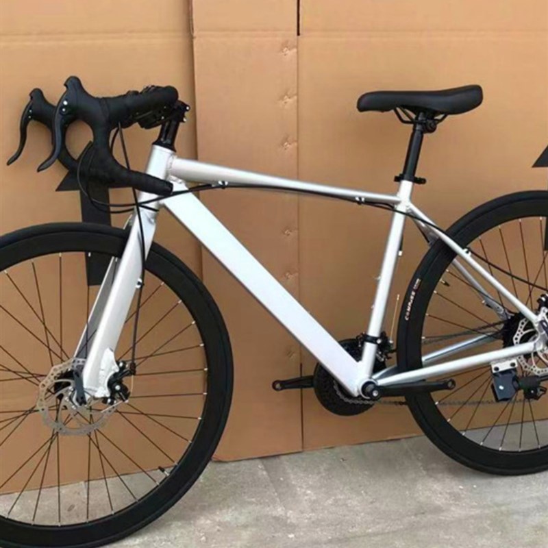速发破风公路车自行车赛车弯刀速赛车碟刹27/0速