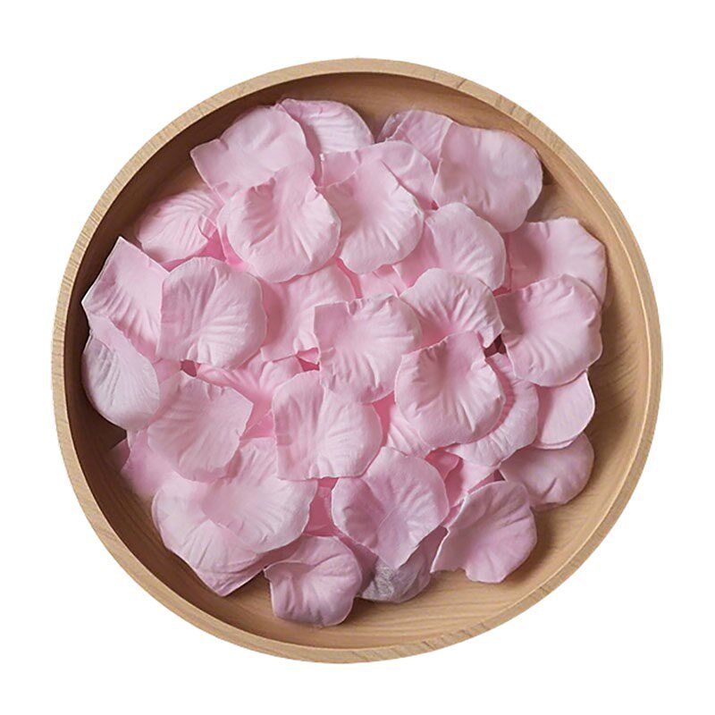 速发求婚表白粉色假花瓣仿真玫瑰花结婚手撒花婚礼浪漫布置装饰品