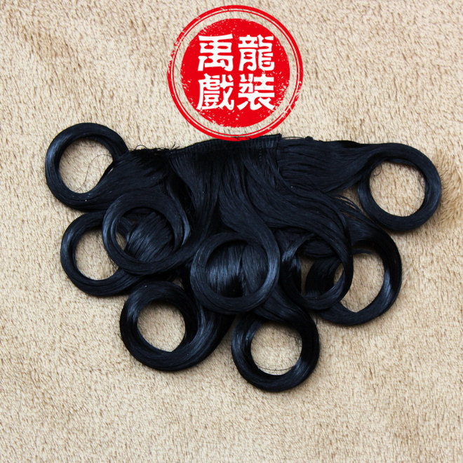 速发演假服装新娘古装戏曲白娘刘小青蛇出发弯曲圈圈卷子海京剧头