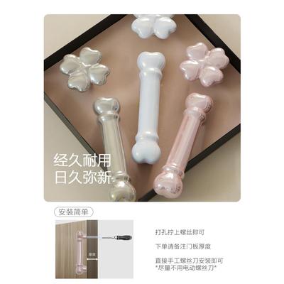 新款简约魔法棒衣柜柜子抽屉柜门拉手法式高档一门到顶通体长把手