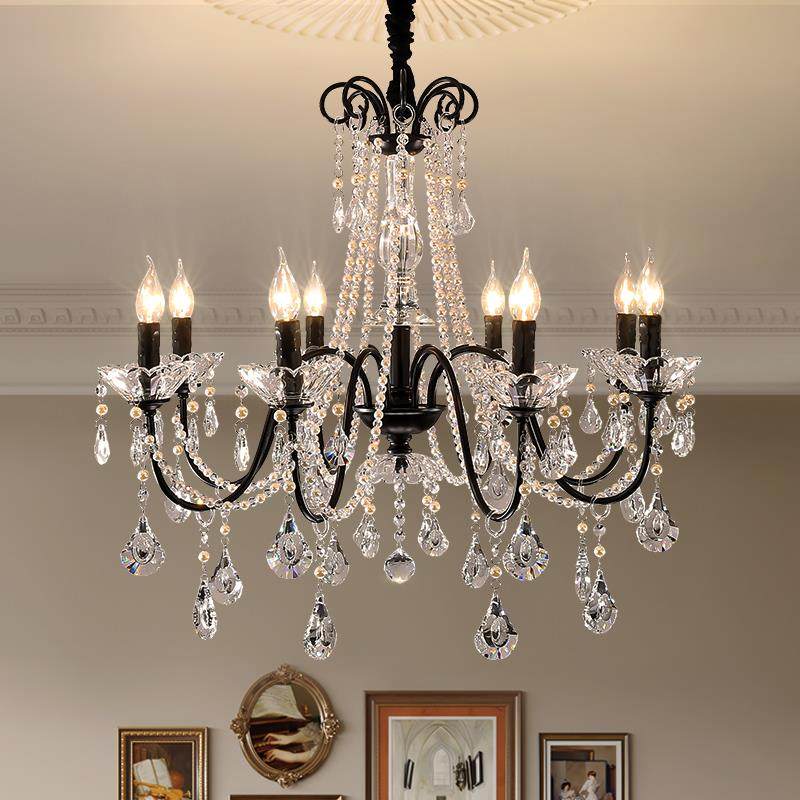 法式水晶客厅复古吊灯创意个性大气大厅餐厅设计师欧式蜡烛灯,农机/农具/农膜,其它农用工具,淘宝优惠券,粉丝福利购,淘宝优惠卷