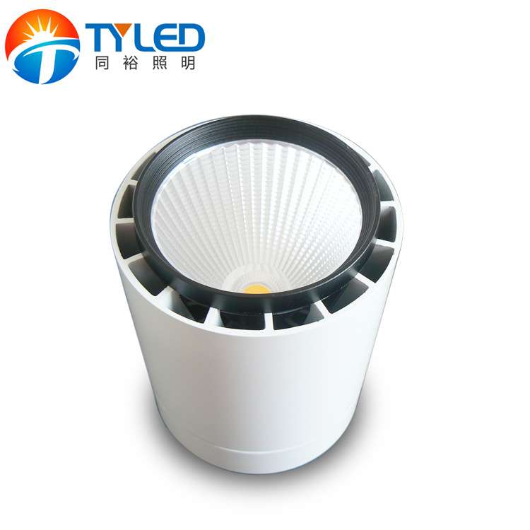 酒店商业广场4寸20W 30W LED明装筒灯COB明装 downlight