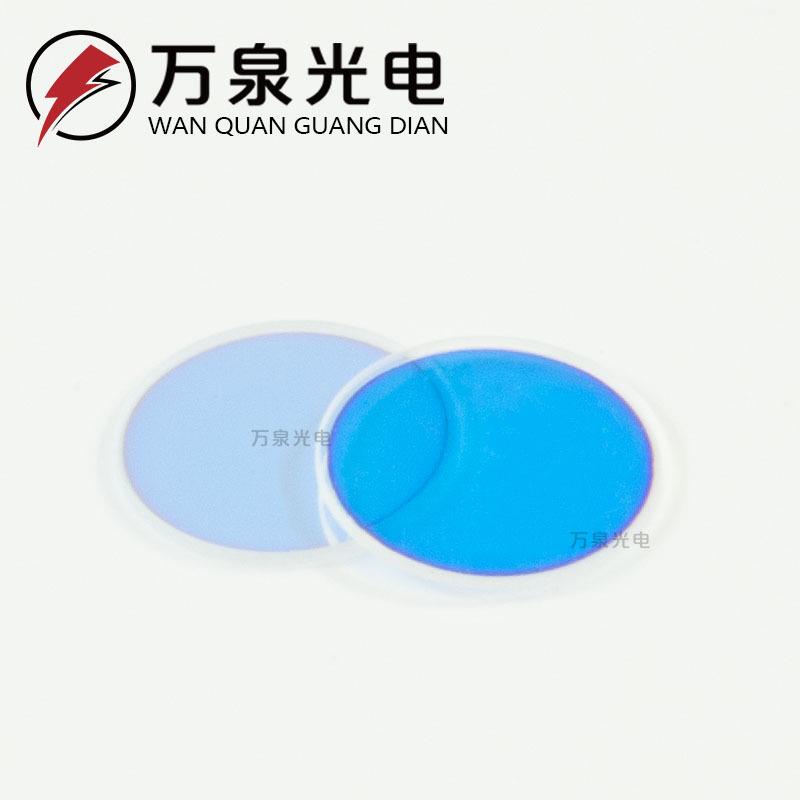 490短波通滤光片500nm经济型边缘滤色片短通截止滤镜万泉光学