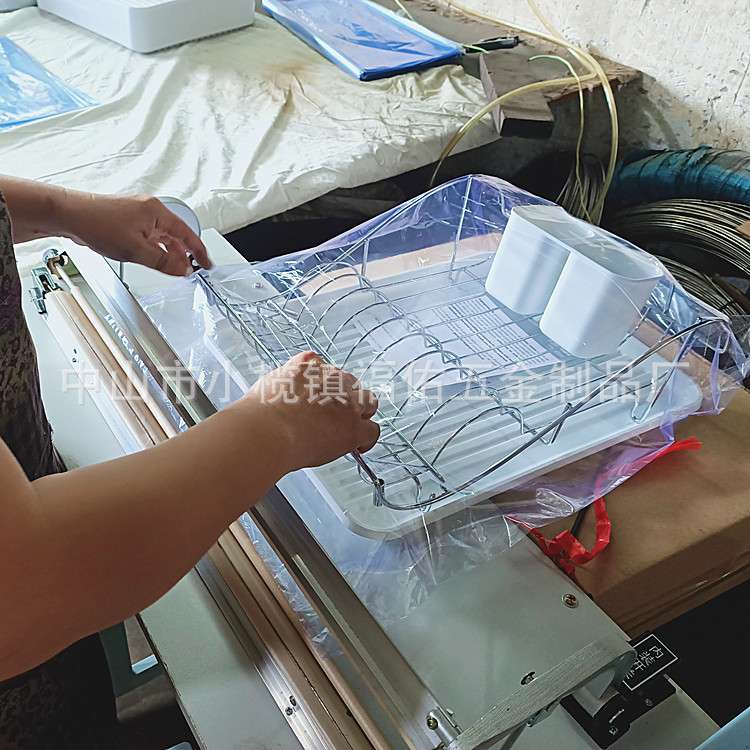 跨境亚马逊沥水碗架铝合金厨房碗碟架家用放碗架水槽碗筷滤水架
