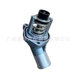 江淮帅铃节温器4GA3 4D节温器盖冷却器座1027310GD23F