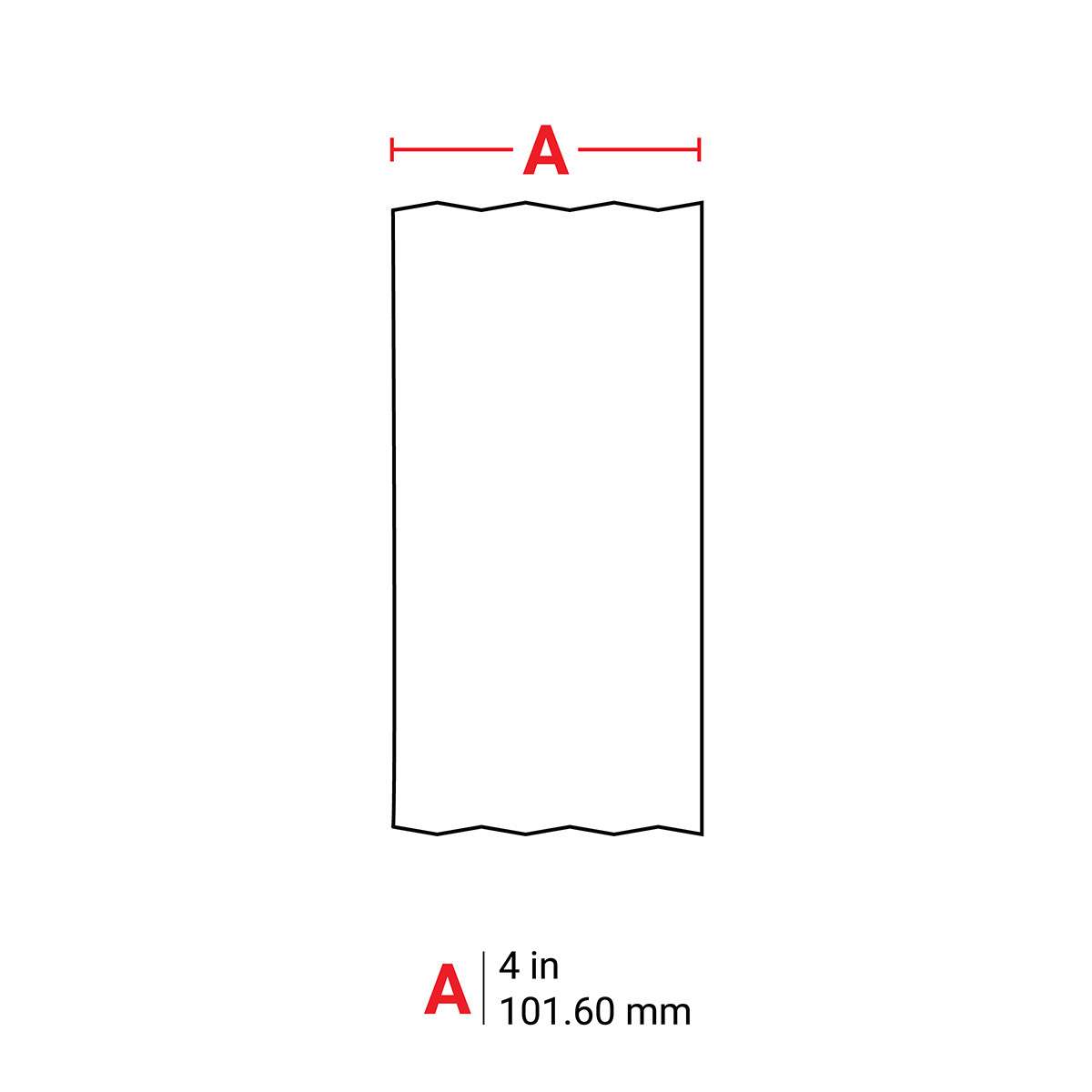 THT-4000-403-WT/101.60mmX30.48M贝迪水溶纸标签i7100/i7500