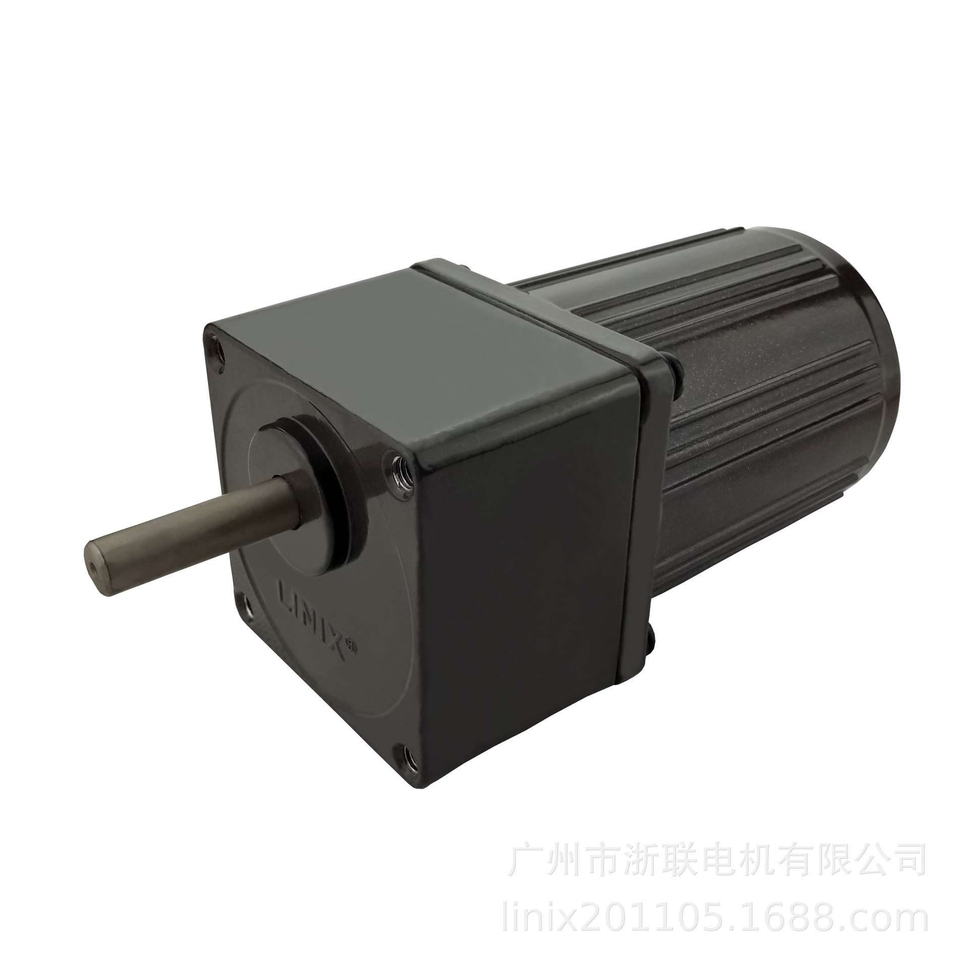LINIX联宜YN80220伏交流调速电机单相高精度减速25瓦30W减速马达