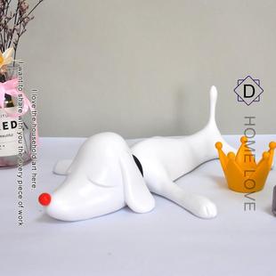 工厂梦游狗家居装饰品摆件奈良美智公仔汽车装饰品工艺品艺术