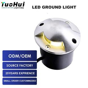 IP67304/316不锈钢侧发光地埋灯LED防水龟背灯广场墙角灯地埋灯厂