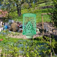 速发4/6/8pcs Hanging Fly Trap Cage Reusable Flies Net