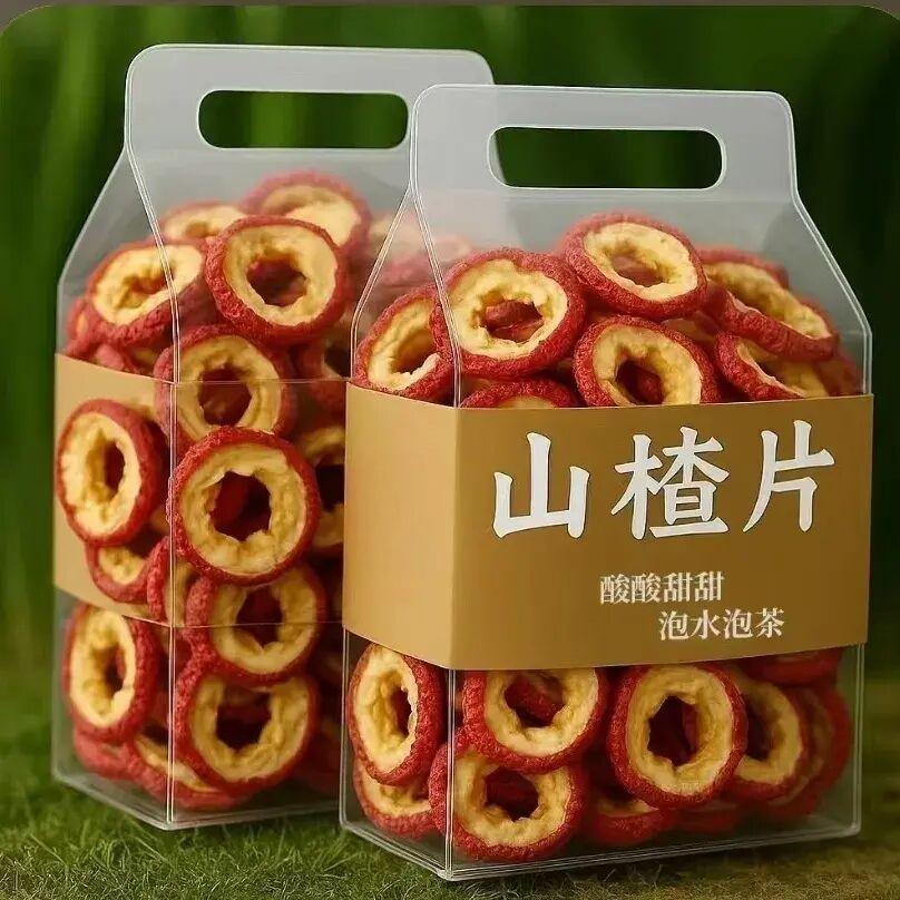 新货山楂干山楂片干无核山楂果肉水果干饱满酸甜开味泡水泡茶烹饪