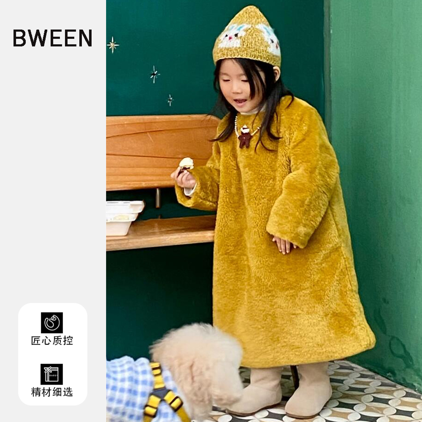 超炫酷帅的时尚女童连衣裙冬季