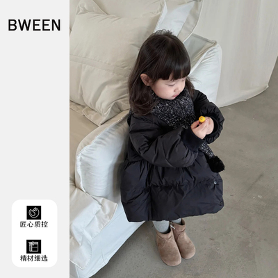 随心慵懒好搭配的女童羽绒服