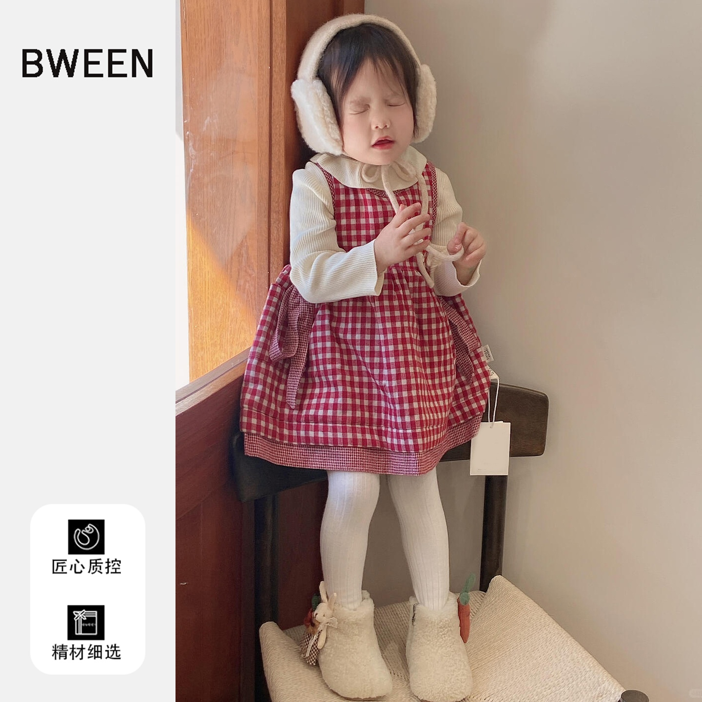 奶奶看了都说好的女童连衣裙~