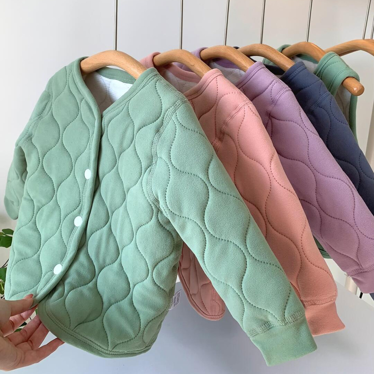 女童冬季夹棉外套2025新款洋气儿童韩版宝宝时尚休闲保暖纯色上衣,童装/婴儿装/亲子装,普通外套,淘宝优惠券,粉丝福利购,淘宝优惠卷