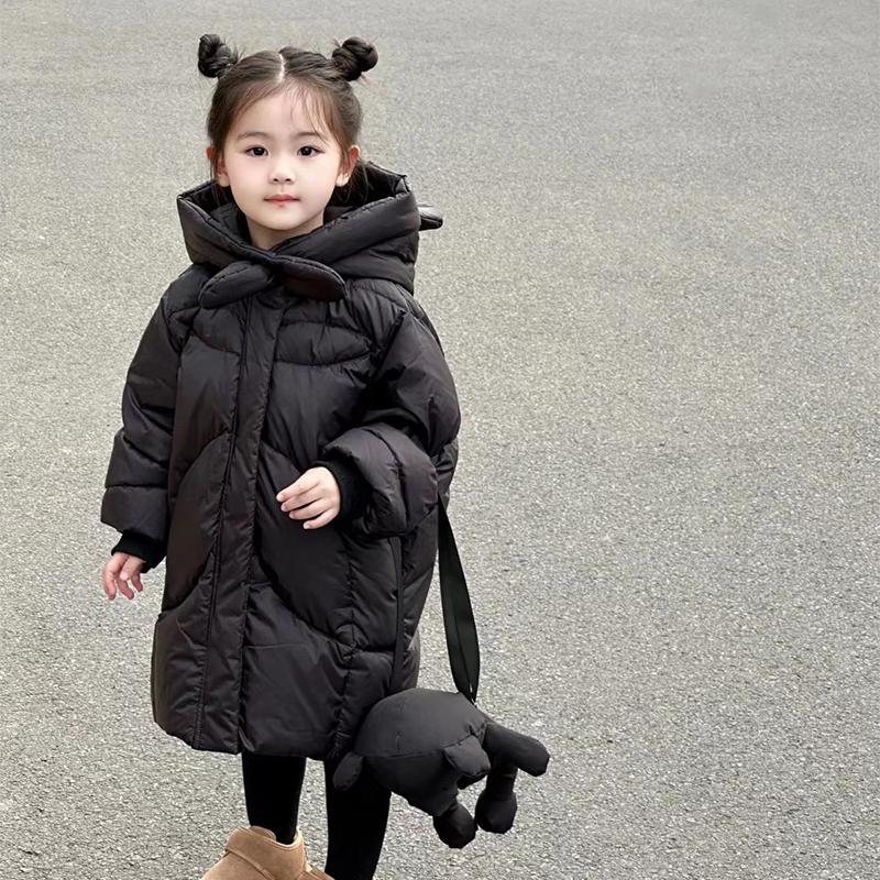 童装中的惊喜款!长款保暖羽绒服
