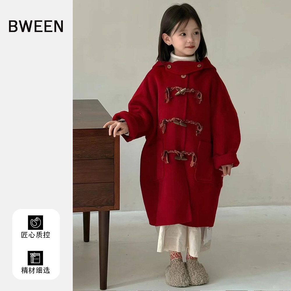 哇塞这款毛呢大衣巨保暖好看~