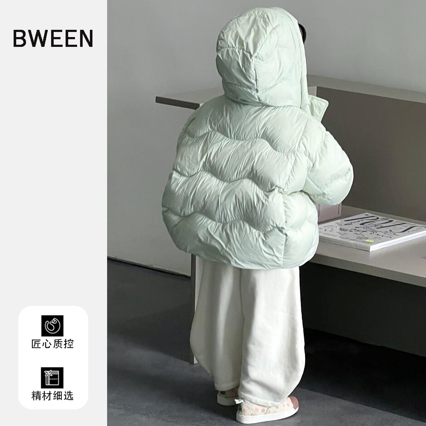 谁能拒绝冬天的保暖女童羽绒服