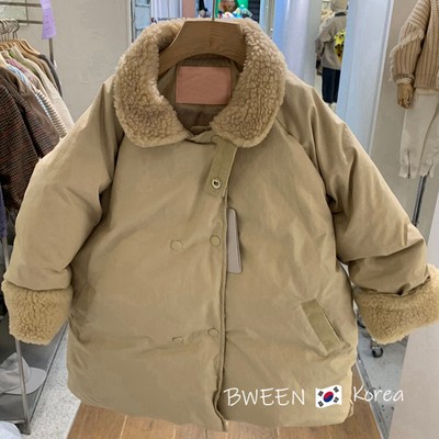 冬天Bi备中长款加厚保暖棉服