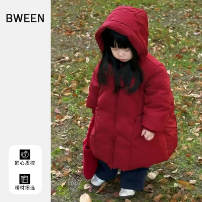 设计大牌感的冬季女童羽绒服