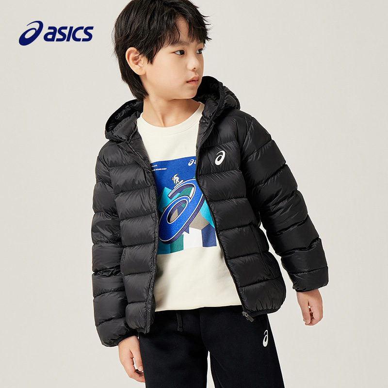 亚瑟士短款薄款连帽冬季童装