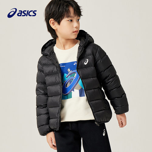 亚瑟士短款薄款连帽冬季童装