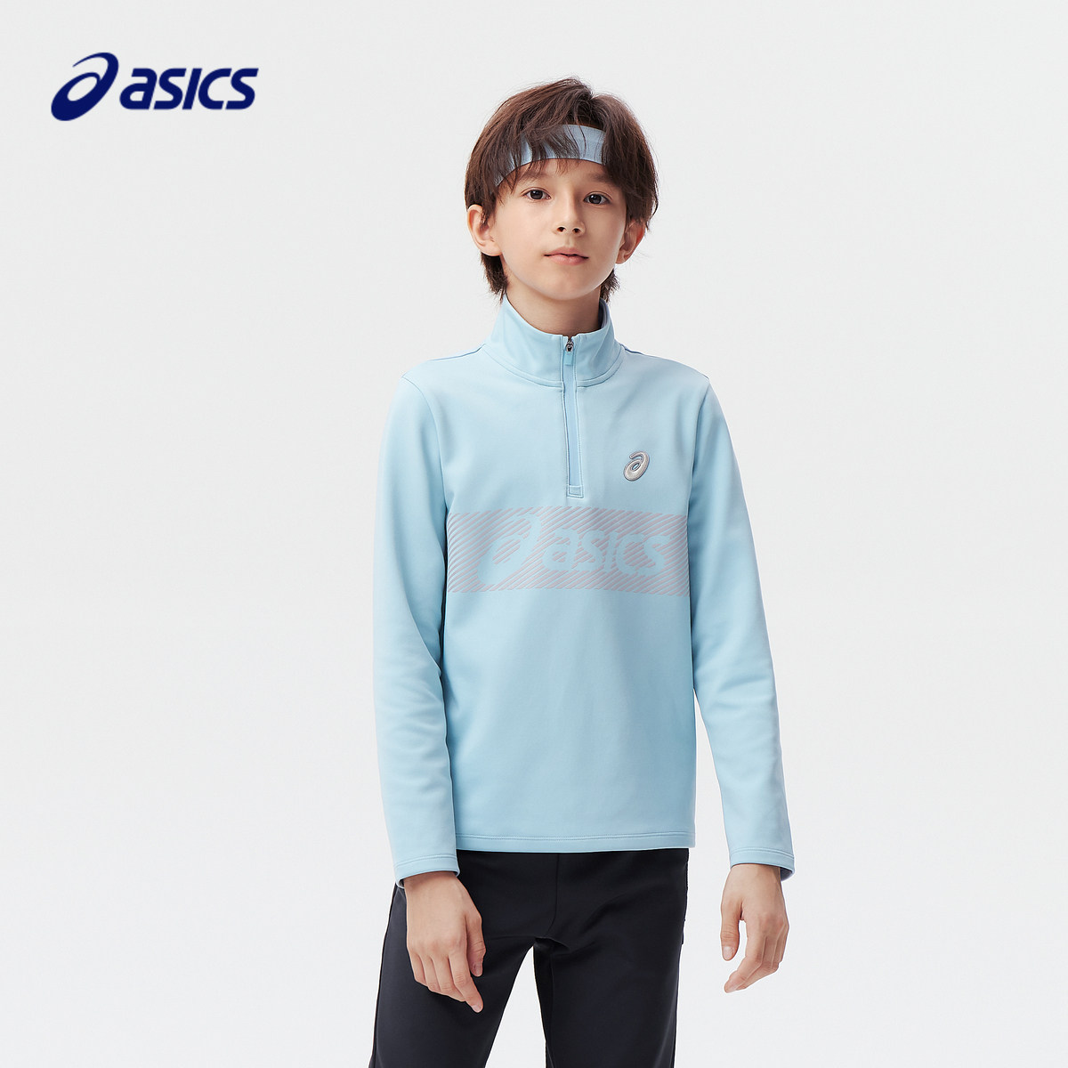 商场同款亚瑟士长袖T恤童装秋冬新款内搭针织衫保暖男童上衣宽松,童装/婴儿装/亲子装,T恤,淘宝优惠券,粉丝福利购,淘宝优惠卷