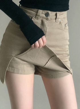 极速Lucyever Korean Styleu Womens Denim Skirt Sexy Slim Fit