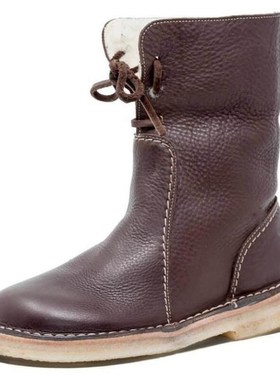 极速Snow boots women winter down 202F1 new fur one white fil