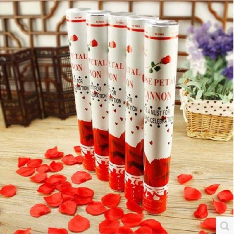 极速礼花b礼炮结婚庆用品8支装求婚喷花筒彩带玫瑰花瓣婚礼手持礼