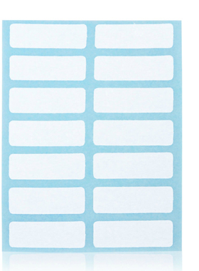 极速pcs/set xmm Paper Label Self Adhesive SOticky White Labe