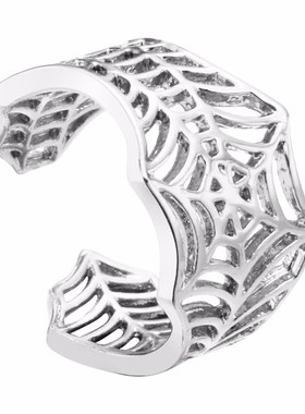 极速Kinitial Bat Rings sHandmade Spider Web Animal Tail Puzz