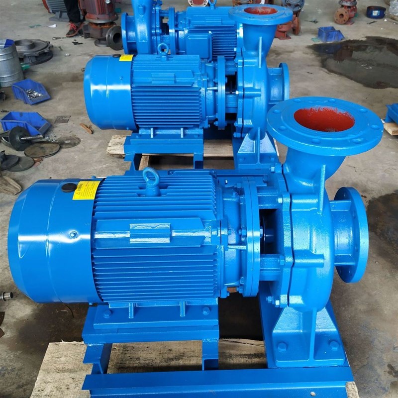 极速新品ISW卧式管道离心泵冷热A水循环加压泵G大流量全铜耐高温7