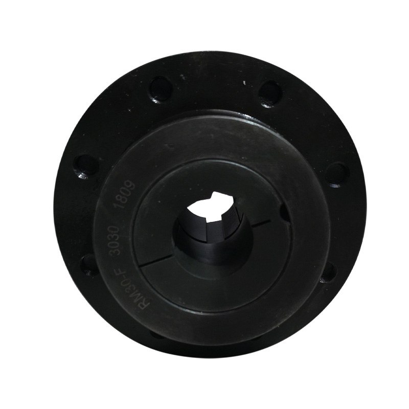 极速RM联轴器刚性高扭矩挠性大扭矩带键槽锥O套式快装连轴器非标