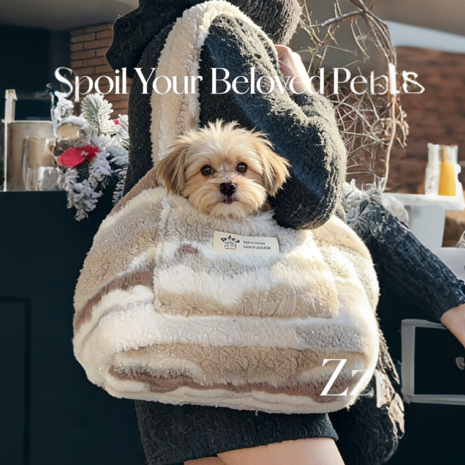 2026韩版秋冬外出宠物贝壳包猫咪狗中小型约克夏马尔济斯可拆洗